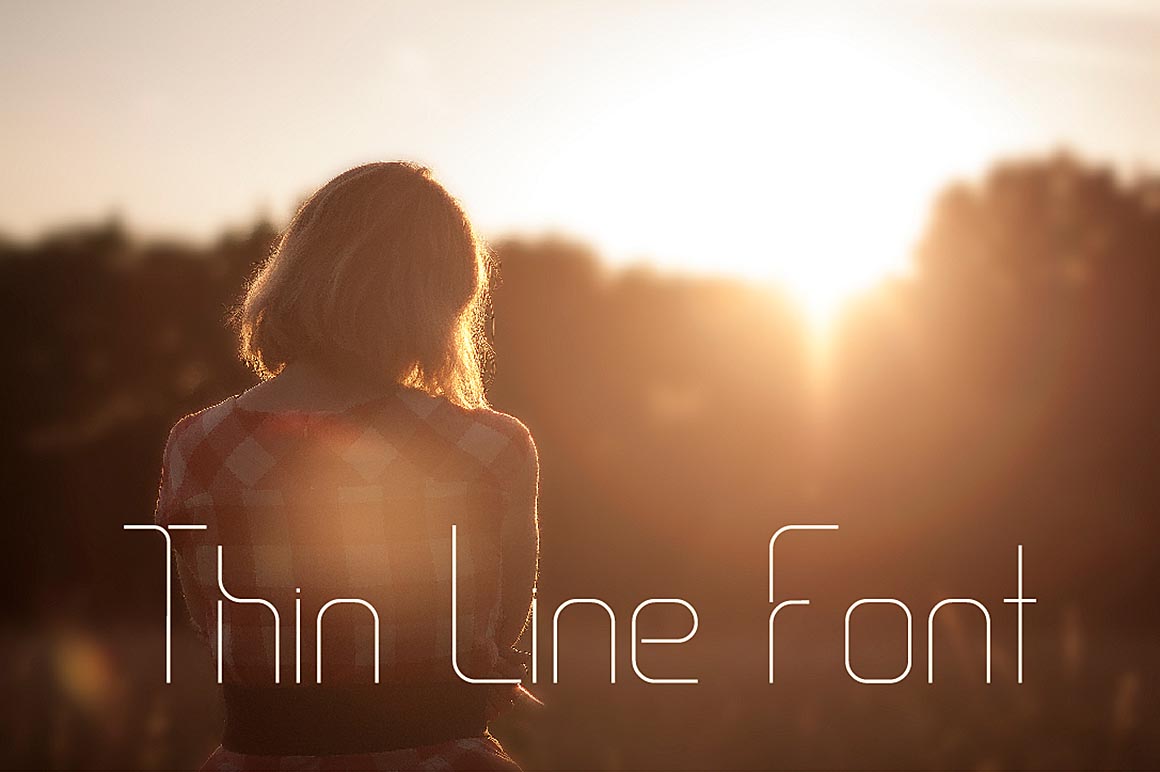 Thin_Line_Font