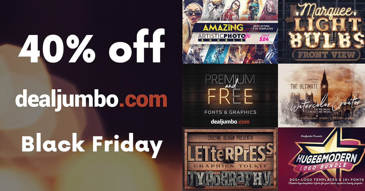 Special 40% off code for all deals on dealjumbo.com