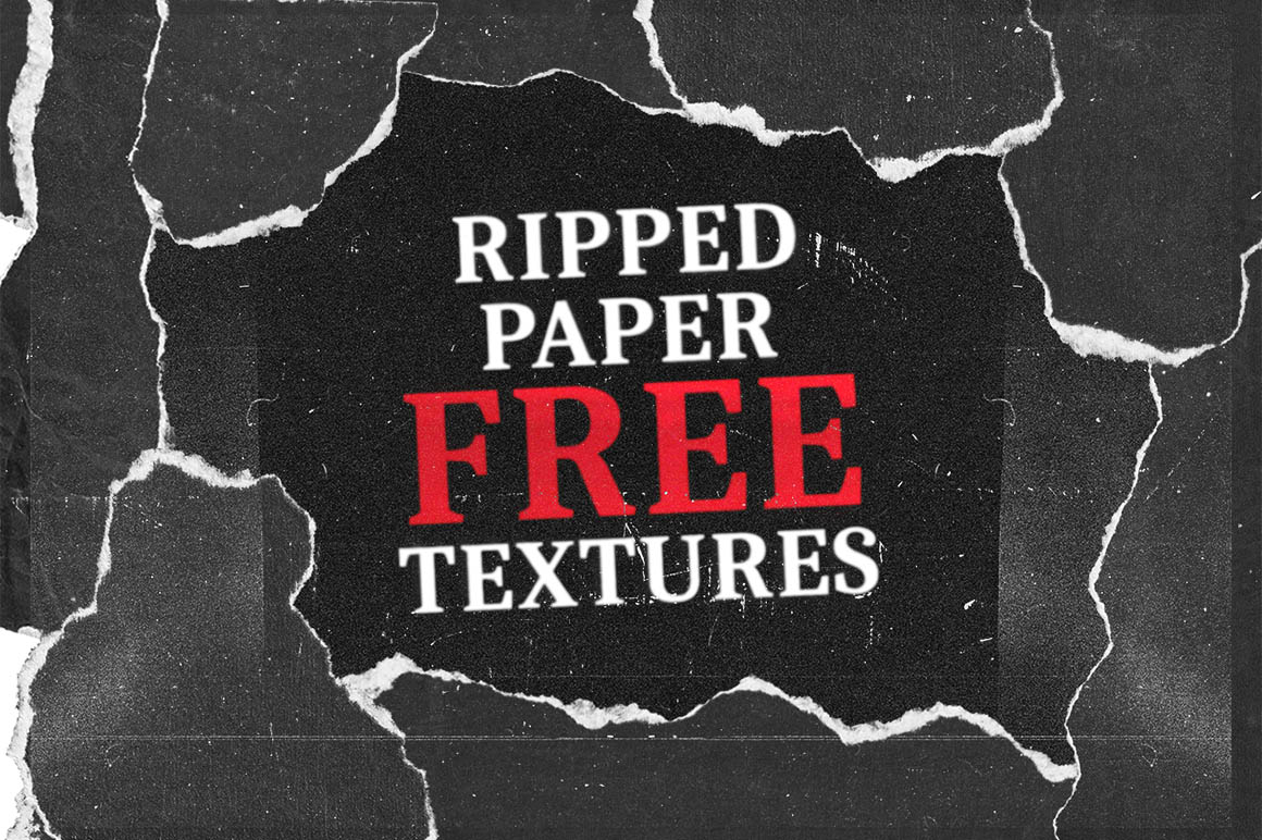 Free Ripped Paper Textures (PNG)