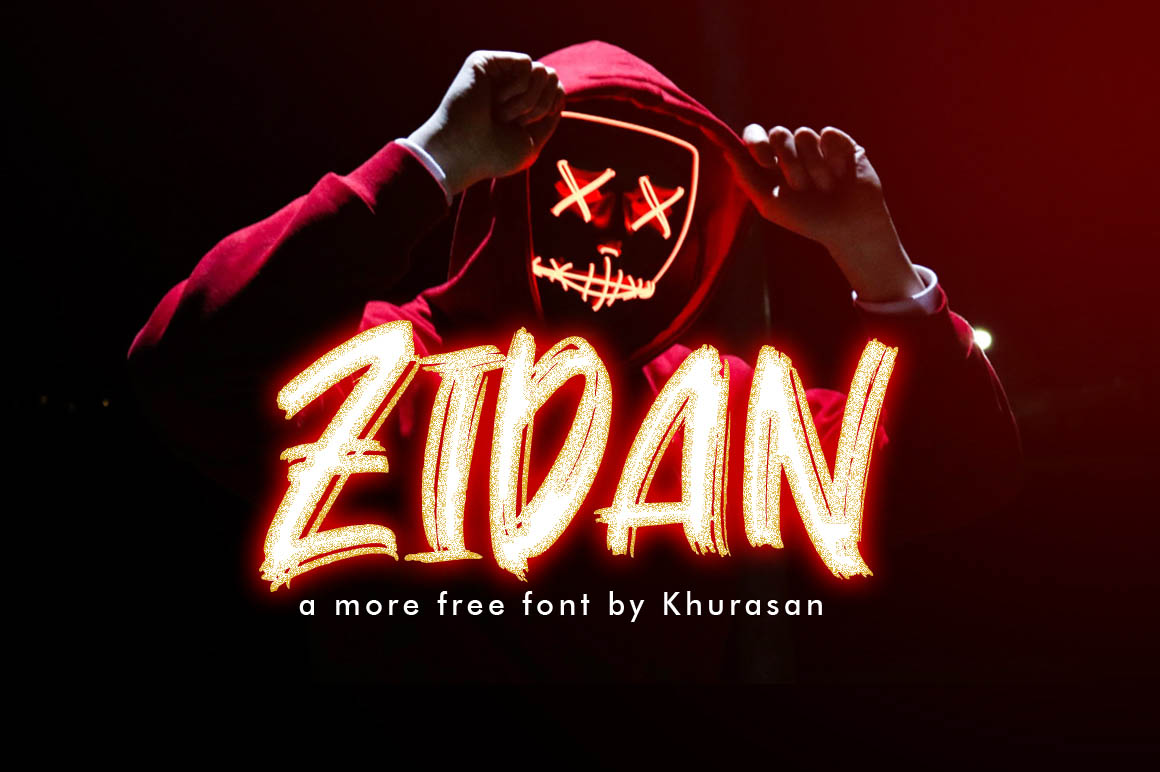 Zidan Free Font Dealjumbo