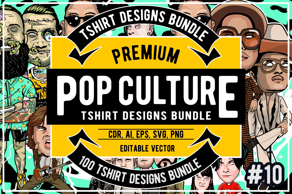100 Pop Culture T shirt Designs 10 Dealjumbo