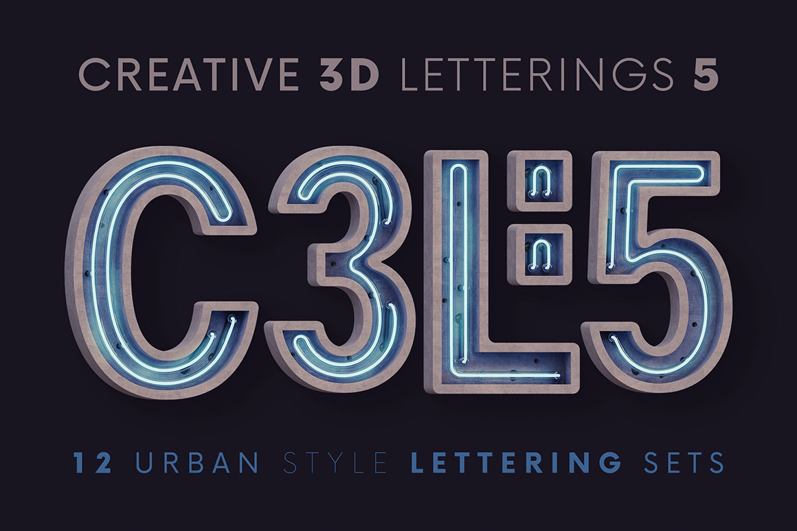 Urban Lettering Set