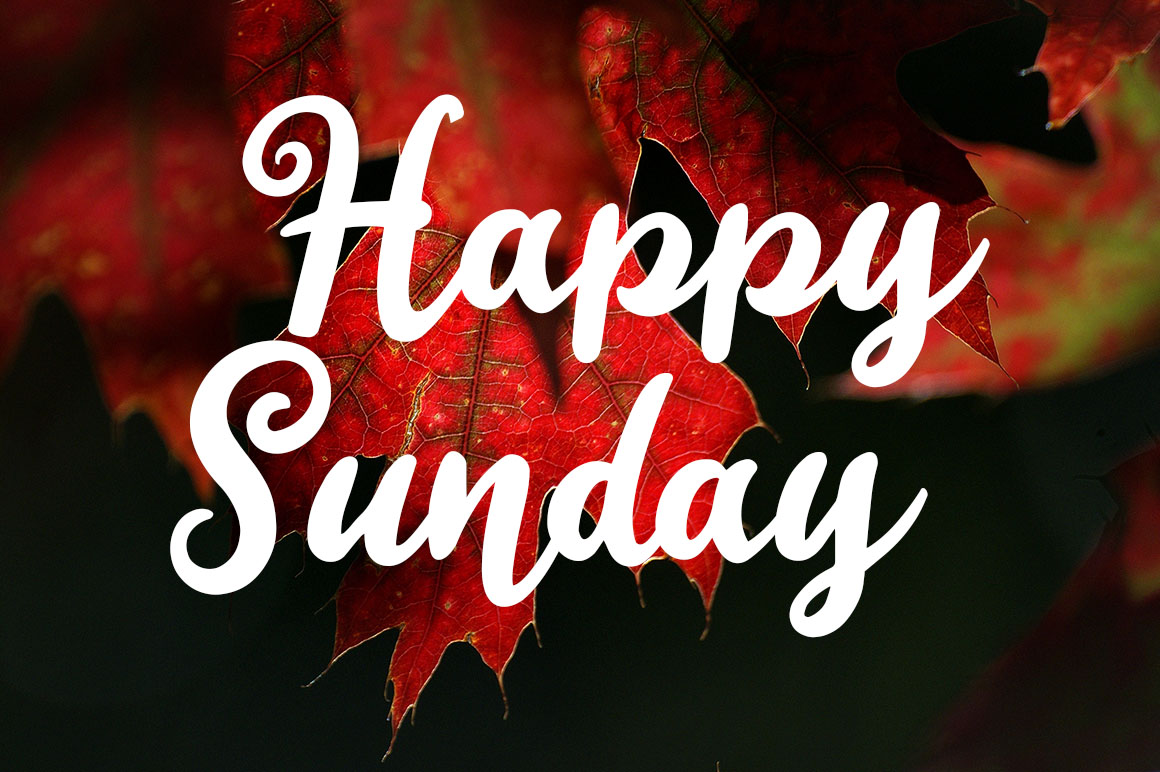 Happy Sunday - Free Font - Dealjumbo