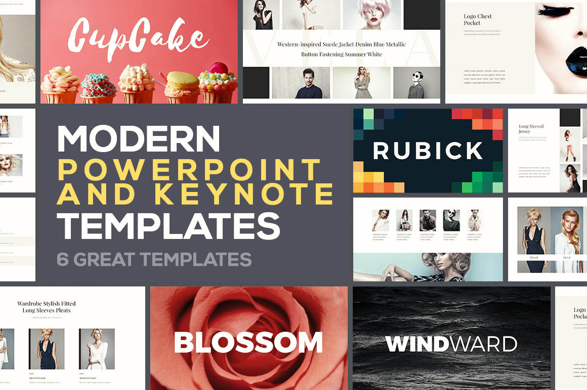 Modern Powerpoint & Keynote Templates - Dealjumbo