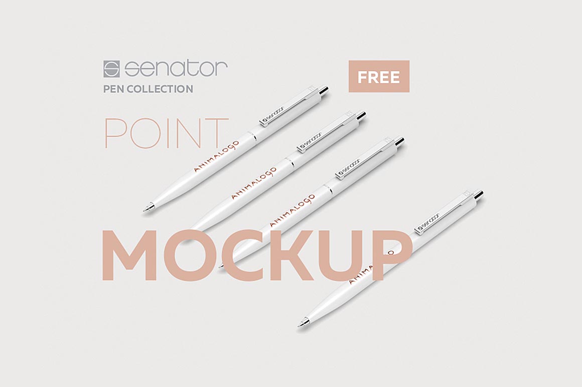 Free Senator Pen Mock-up - Dealjumbo