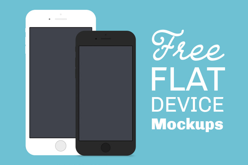 Free Flat Device Mock-ups - Dealjumbo