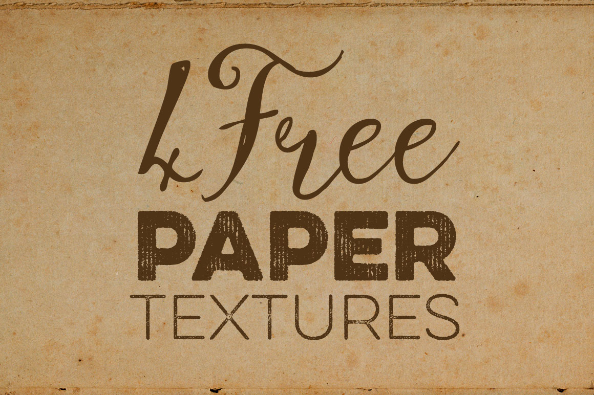 4 Free Vintage Paper Textures - Dealjumbo