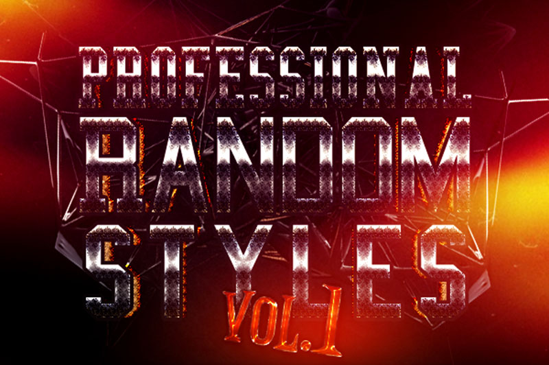 text styles psd free