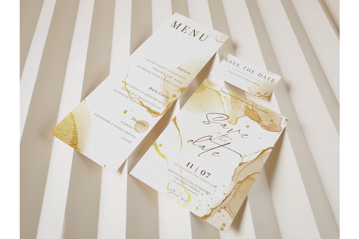 Wedding Suite Mockup Set 06 — Discounted