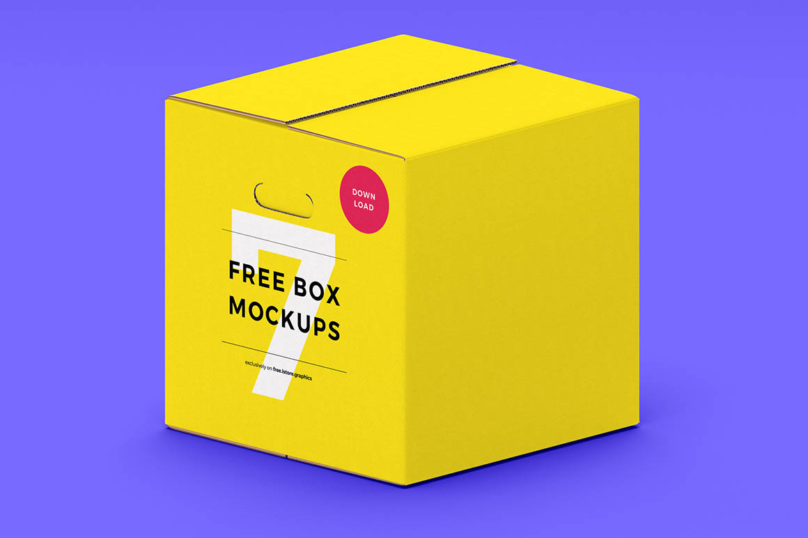 7 Free Paper Box Mockups - Dealjumbo.com — Discounted ...