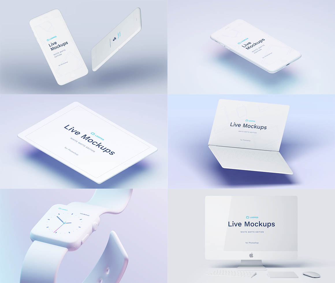 Download 8 Free Apple Devices Mockups Dealjumbo Com Discounted Design Bundles With Extended License