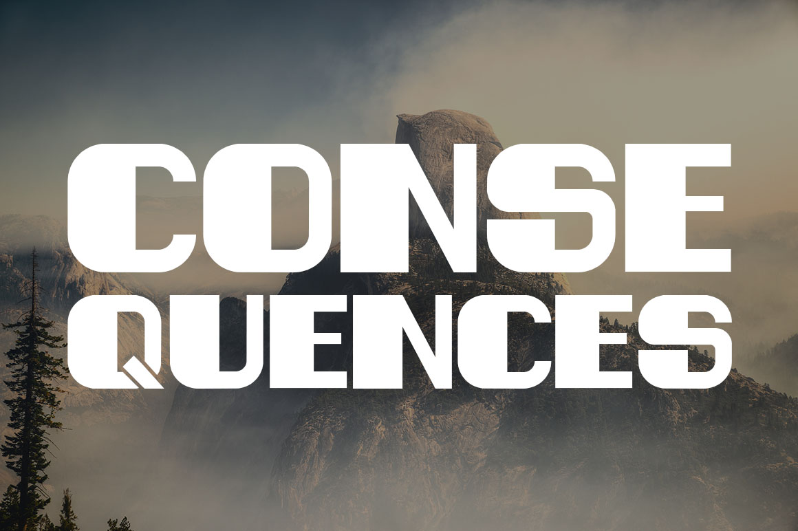 consequences-free-font-dealjumbo-discounted-design-bundles