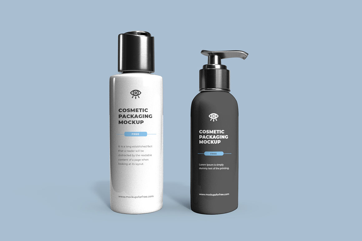 Cosmetic Packaging Free Mockup