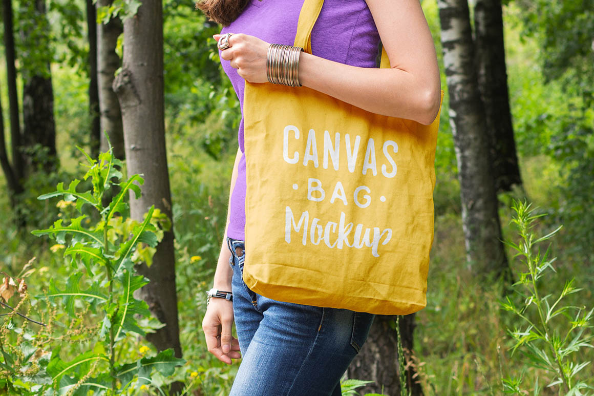 Canvas Bag Free Mockup - Dealjumbo.com — Discounted design ...