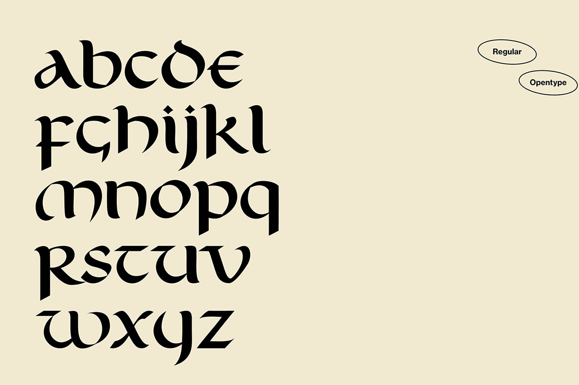 New Uncial Free Font — Discounted design bundles with