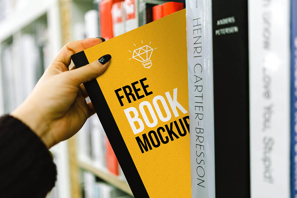 Download Free Book Cover Mockup Dealjumbo Com Discounted Design Bundles With Extended License