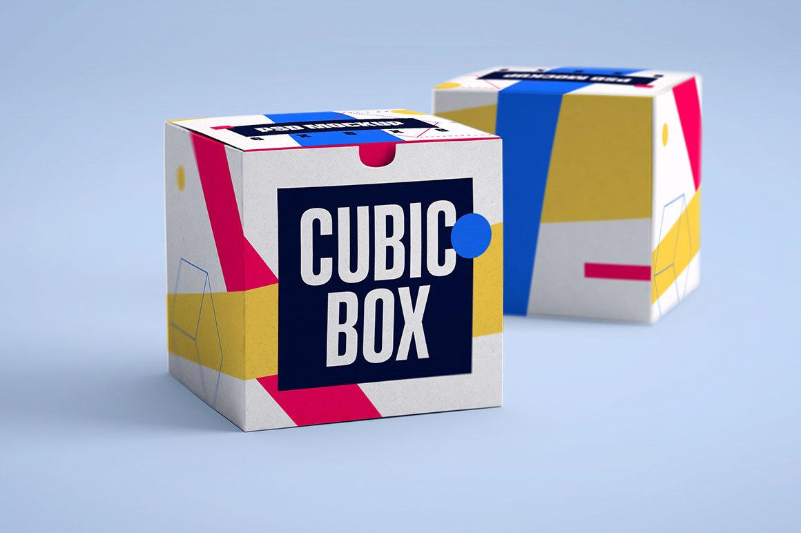 Cubic Box 5 Free Mockups Dealjumbo Com Discounted Design Bundles With Extended License