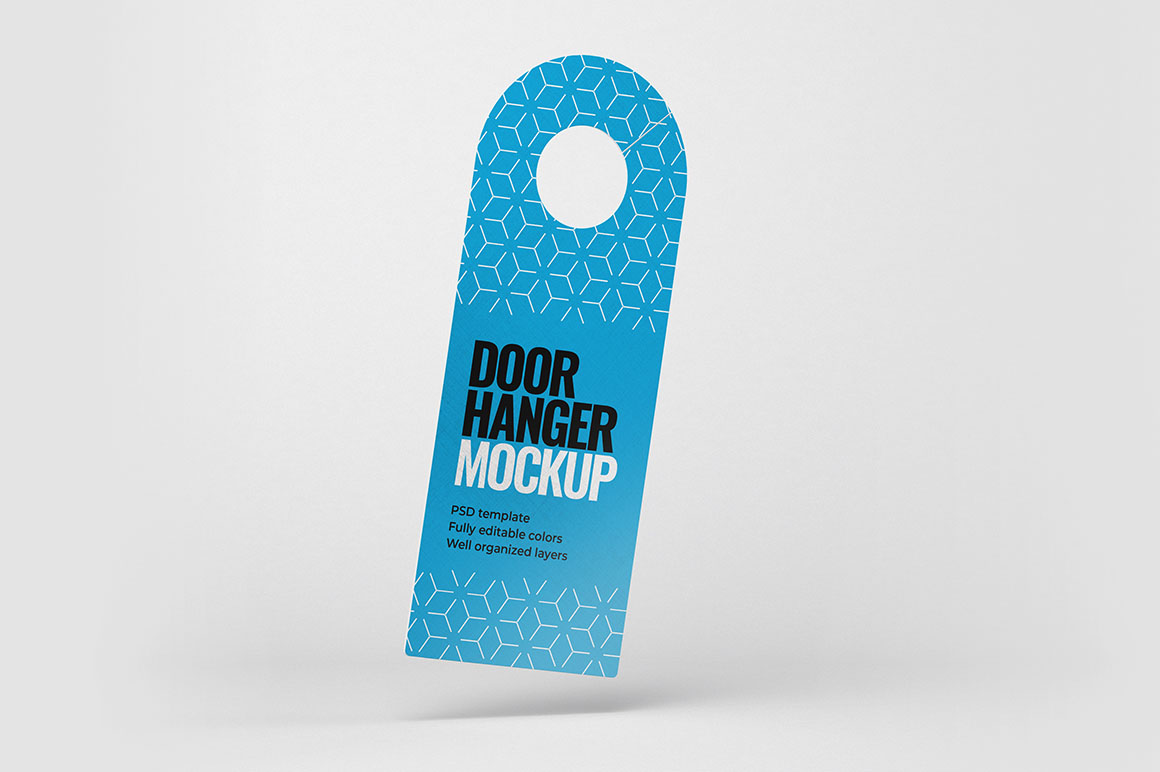 Download Door Hanger Free Mockup Dealjumbo Com Discounted Design Bundles With Extended License