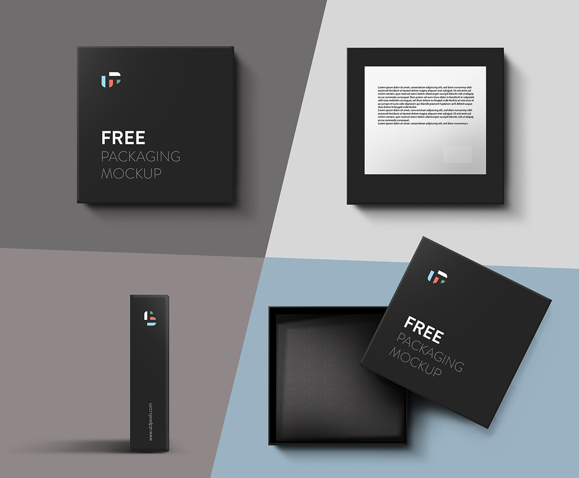 Download Free Square Box Mockup - Dealjumbo.com — Discounted design bundles with extended license!