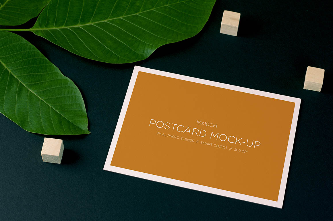 Download Nature Style Postcard Free Mockup Dealjumbo Com Discounted Design Bundles With Extended License