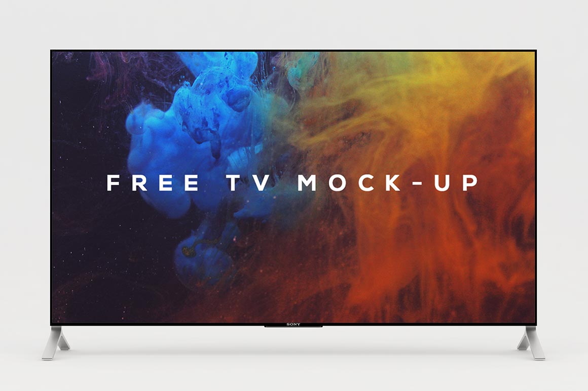 Free TV Mock-up - Dealjumbo.com — Discounted design ...