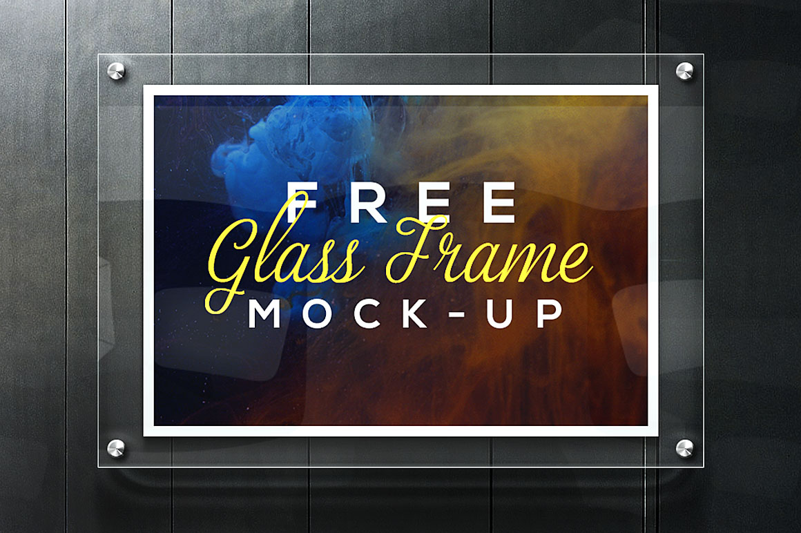 Download Free Glass Frame Mock-up - Dealjumbo.com — Discounted ... PSD Mockup Templates