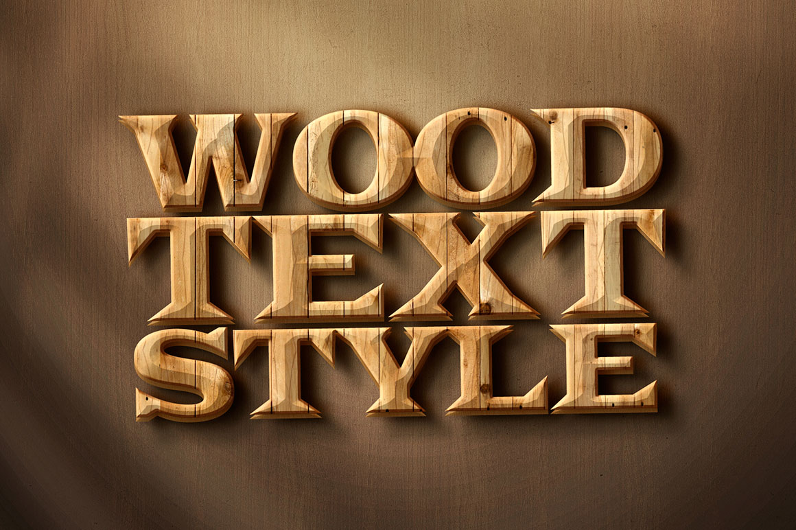 wood text effect photoshop free download