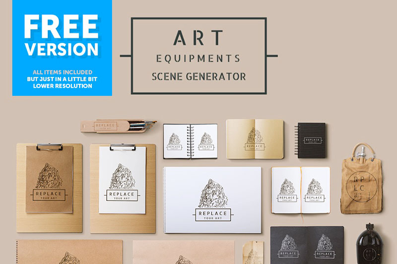 Download Art Equipments Scene Generator - Free Version - Dealjumbo ...