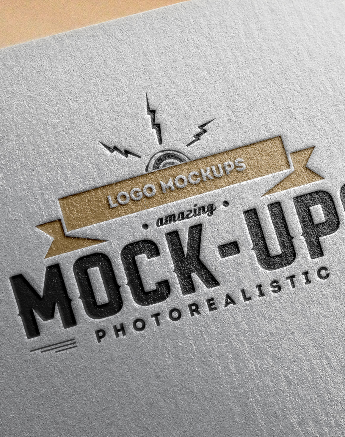 Download Free Logo Mock-up Presentation - Dealjumbo.com — Discounted design bundles with extended license!
