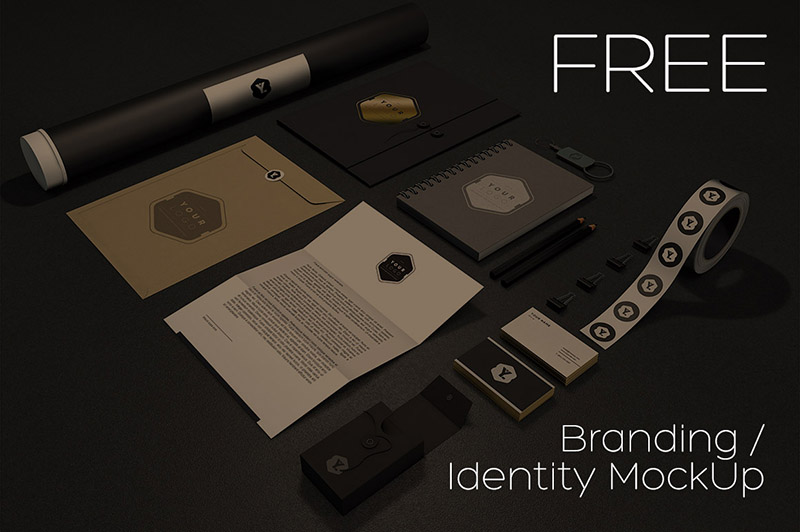 Download Free Branding / Identity MockUp - Dealjumbo.com — Discounted design bundles with extended license!