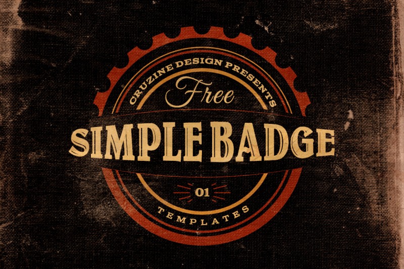 3 Free Simple Badge Templates V 1 Dealjumbo Com Discounted Design Bundles With Extended License Badge Illustrator Template