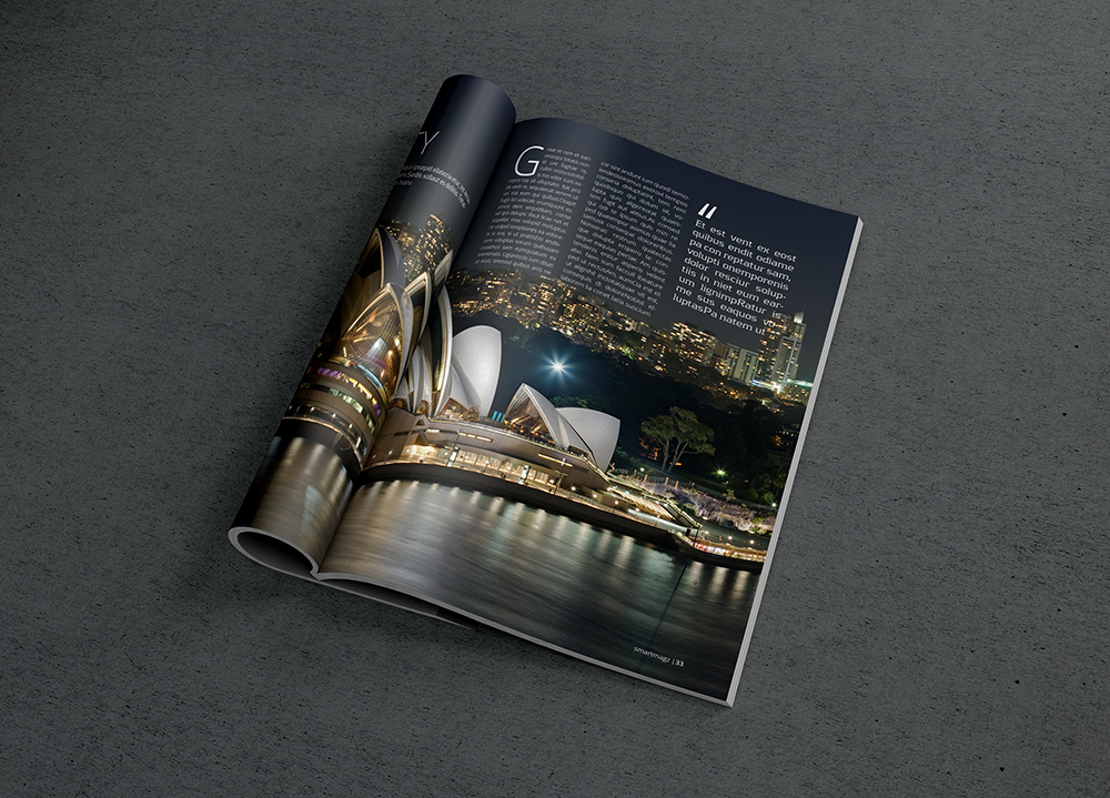 Free Photorealistic Magazine MockUp - Dealjumbo.com ...