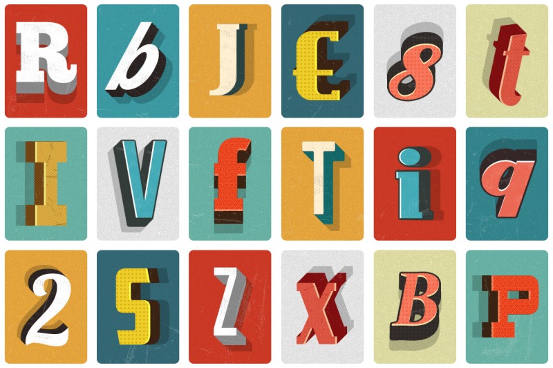 retrotext_photoshop1